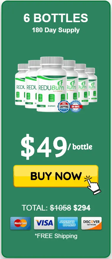 ReduBurn - 6 Bottles